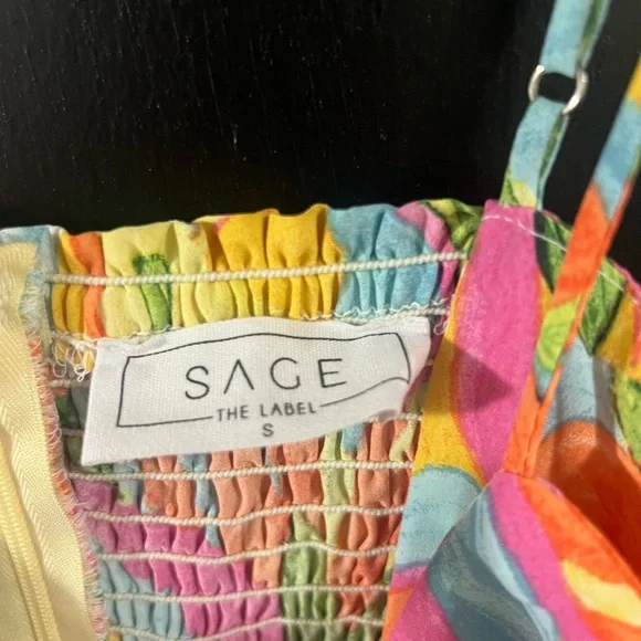 Multicolor cutout maxi dress - Picture 3 of 7